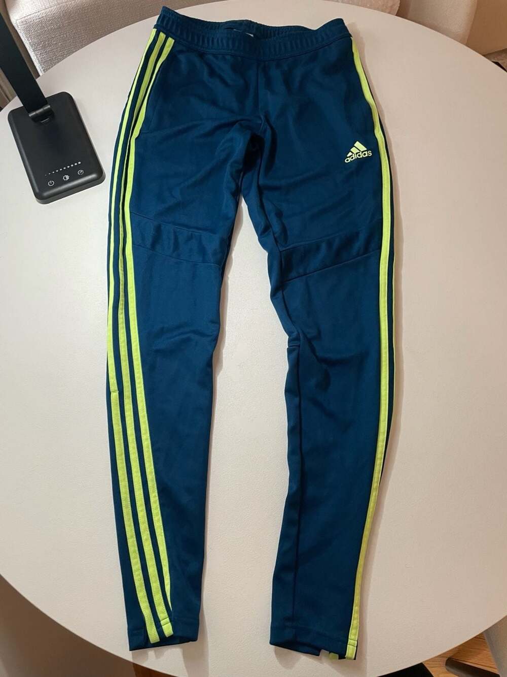 Vintage Y2K Adidas Blue & Green Three Stripes